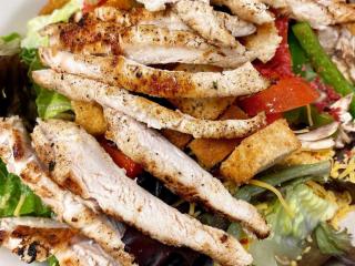 grilled chicken salad, chalmette salads, chalmette chicken salad
