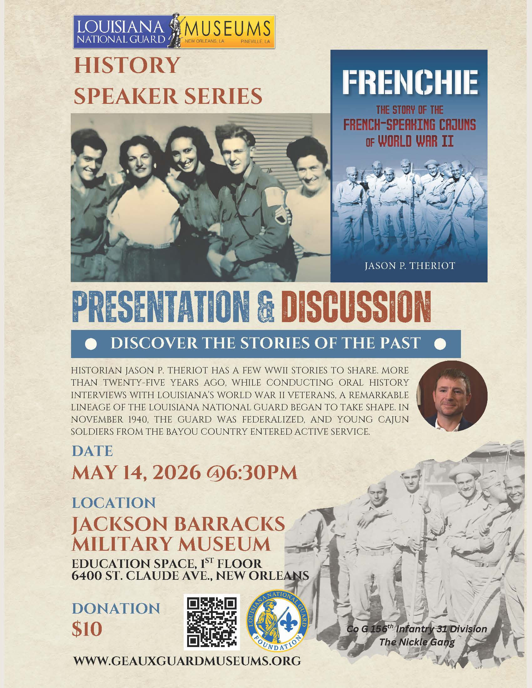History Speaker Series-Presentation & Discussion
