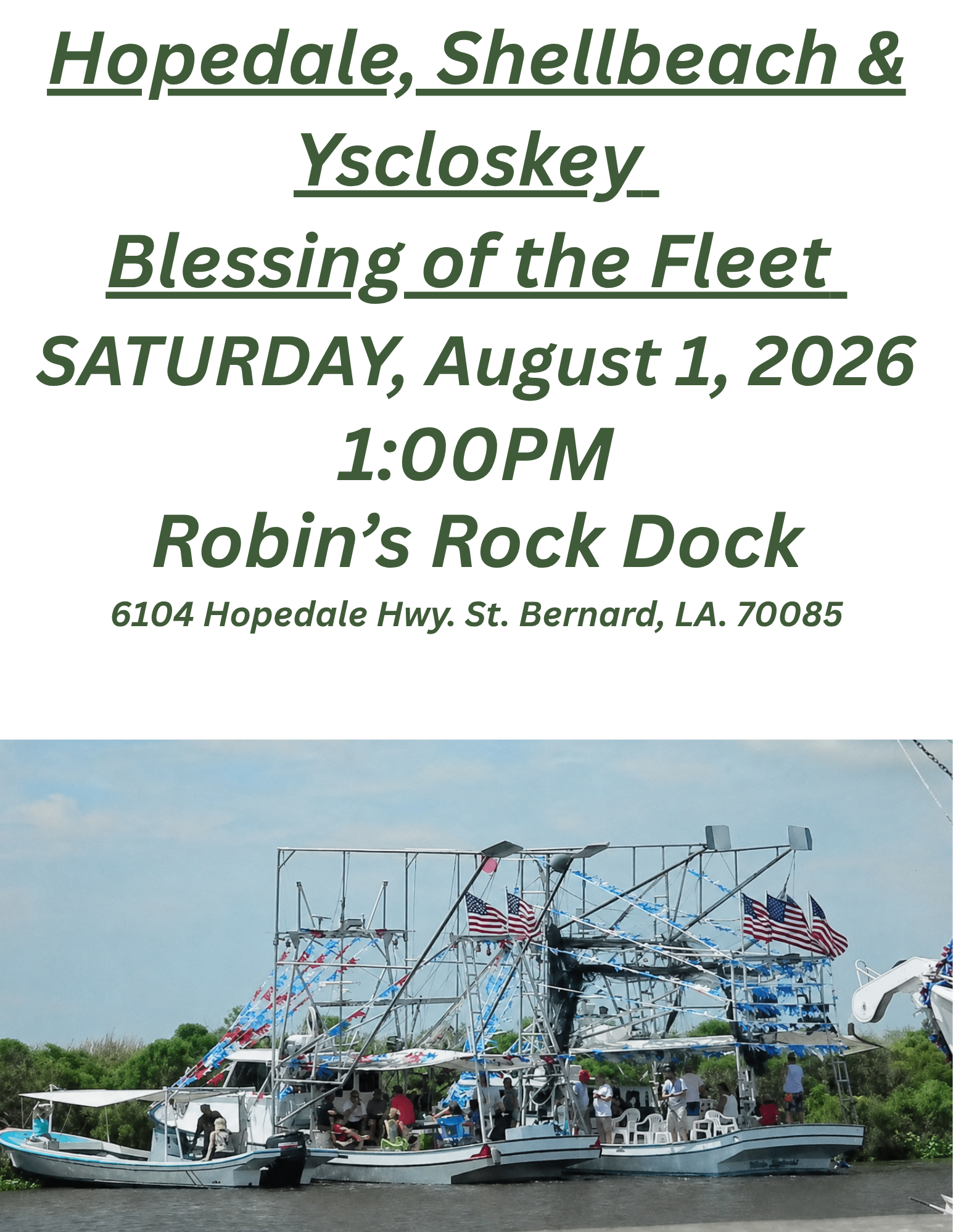 Blessing of Fleet